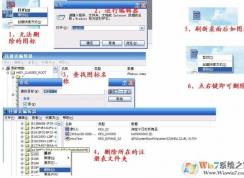 桌面圖標不能刪除怎么辦？教你刪除桌面頑固圖標
