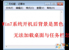 win7系統(tǒng)開機(jī)黑屏無法進(jìn)入桌面的解決方法