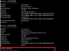 Win7 bcdedit命令刪除開機啟動菜單教程