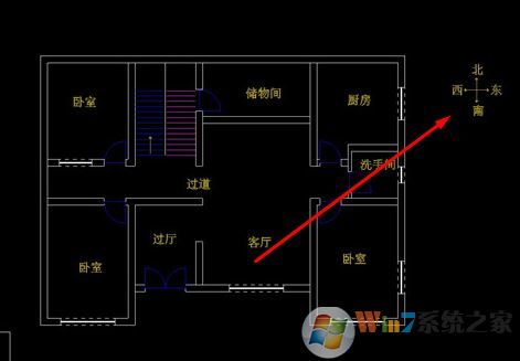 圖紙看方向怎么看?圖紙看方向的操作方法