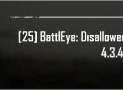 絕地求生錯(cuò)誤25 BattlEye Easy File Locker什么意思怎么解決？