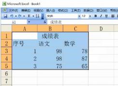 excel2003怎么把邊框加粗？excel表格加粗邊框修改顏色的方法