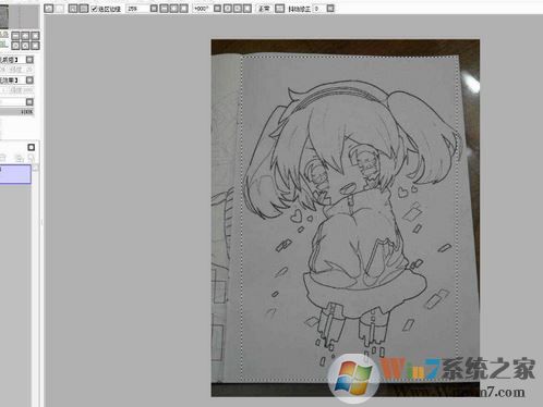 sai勾線筆刷怎么用？教你sai勾線筆刷提取線稿的方法