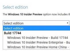 Windows10 RS5 17744 ISO鏡像下載地址