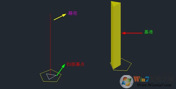 cad掃掠怎么用？cad掃掠功能使用教程