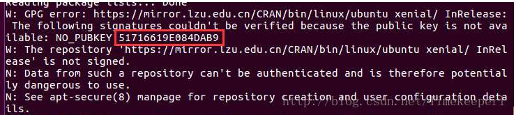 gpg error,Ubuntu更新錯(cuò)誤GPG error解決方法