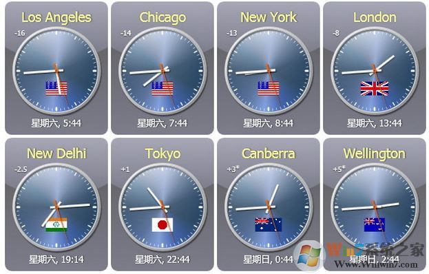 sharp world clock v8.7.0(桌面世界時(shí)鐘)綠色版完美注冊(cè)