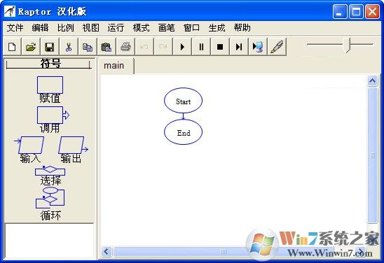 Raptor破解版_Raptor(程序語言算法編程工具)v4.0.5.0003漢化版