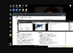 Win10設(shè)置使用Alt+Tab時(shí)自動(dòng)隱藏已經(jīng)打開的窗口,只顯示純桌面