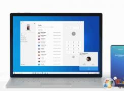 Win10 20H1 18999你的手機(jī)應(yīng)用可以用電腦打電話了！