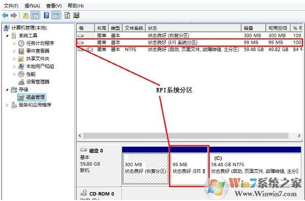 Win10 efi系統(tǒng)分區(qū)有什么用?