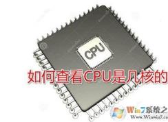 Win10系統(tǒng)怎么查看CPU是幾核的？Win10看CPU核心數(shù)方法
