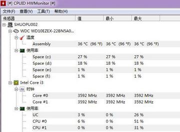 Hwmonitor下載_Hwmonitor(CPU信息監(jiān)測)v1.41漢化中文版