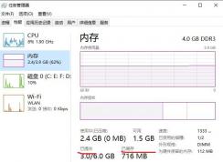 win10任務(wù)管理器【性能-內(nèi)存】中的各個信息都代表什么意思？