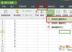 WPS中應(yīng)該怎么刪除重復(fù)項(xiàng)？WPS刪除重復(fù)項(xiàng)的操作方法