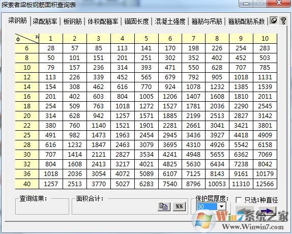 鋼筋面積表下載