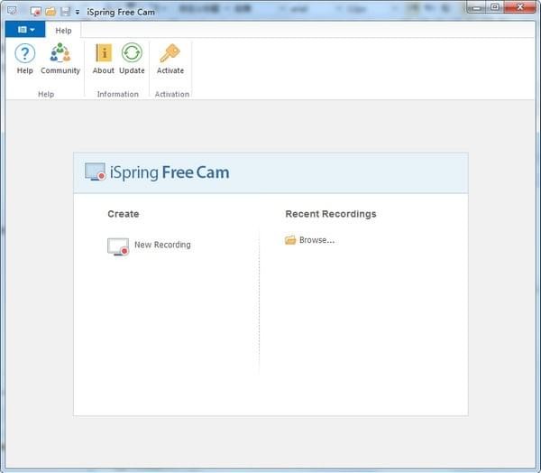 iSpring Free Cam(免費(fèi)錄制屏幕工具)
