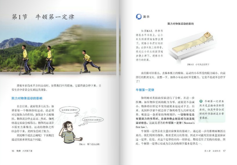 初二物理下冊(cè)電子課本