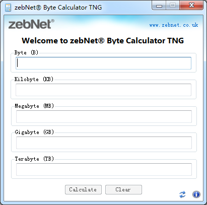  Byte Calculator(字節(jié)單位換算器) V5.0.1.2