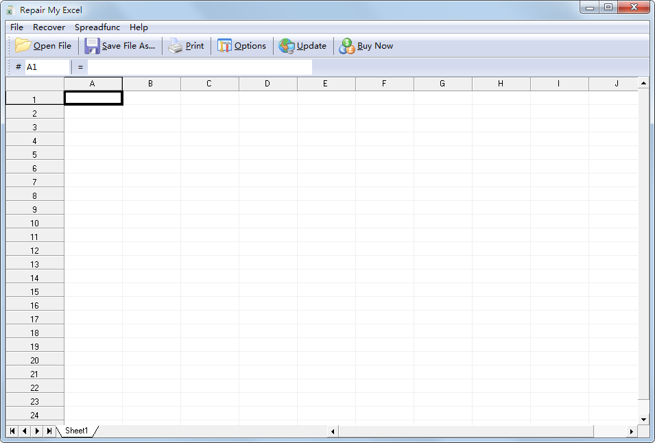 Repair My Excel(Excel文件修復(fù)軟件) V1.10 破解版
