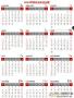 2024年日歷全年表下載|2024年日歷全年表帶農(nóng)歷打印版(多款免費(fèi))