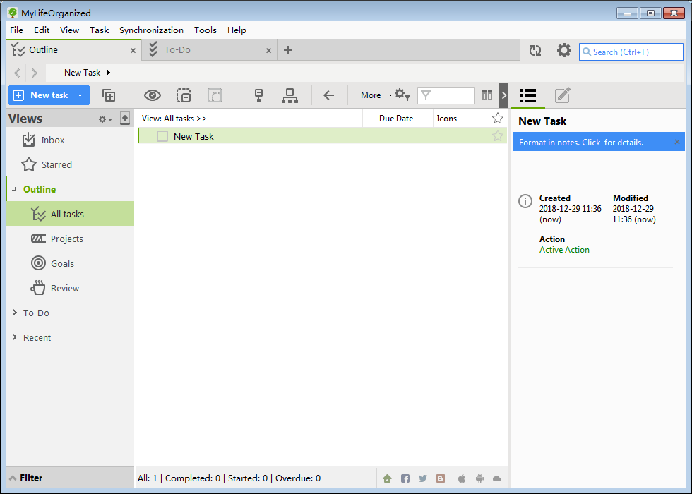 MyLifeOrganized(日程管理軟件) V5.0.1