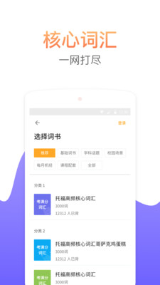 考滿分詞匯 