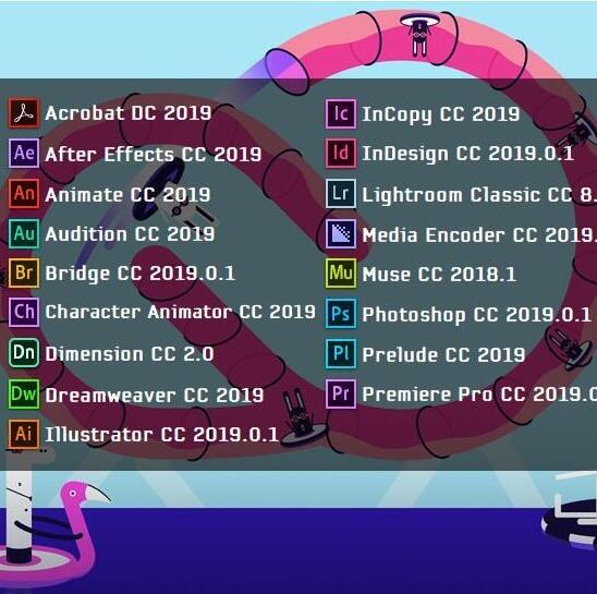 嬴政天下Adobe 2019 全家桶