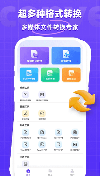 萬(wàn)能格式轉(zhuǎn)換器安卓破解版