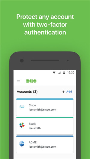 Duo Mobile雙重認(rèn)證工具中文版軟件特點