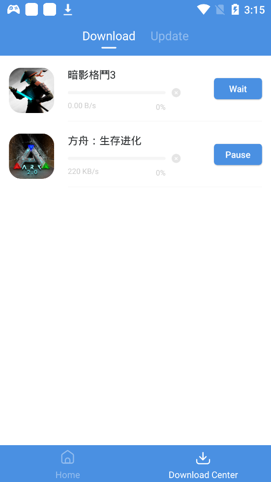 今日游戲(使用教程)